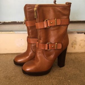 Coach Heeled Boots